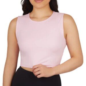 NWT Yogalicious Coraline Cropped Tank - Blush Silk